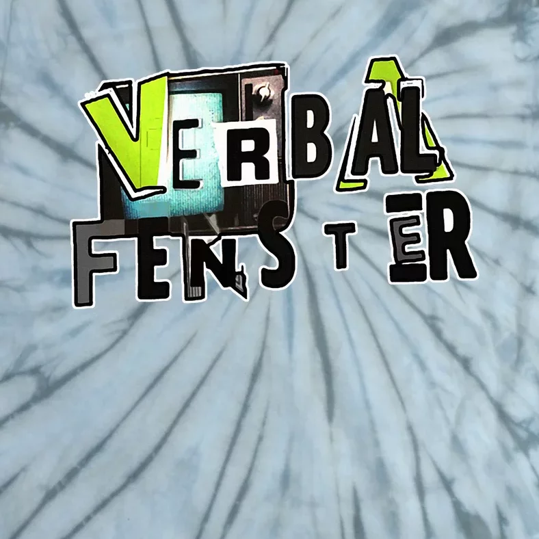 Verbal Fenster Tie-Dye T-Shirt