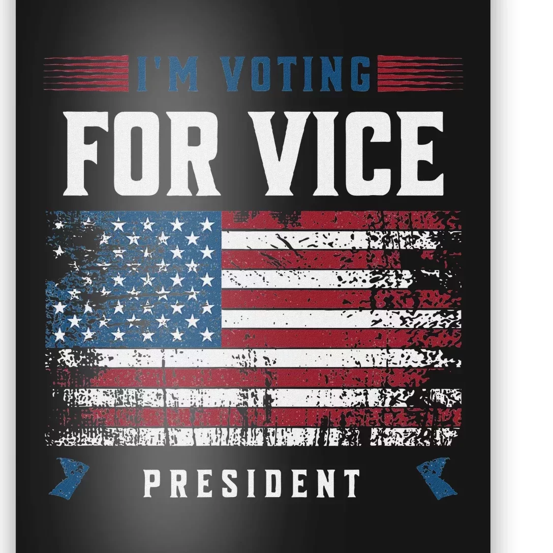 Voting For Vice President Trump 2024 Humor Poster