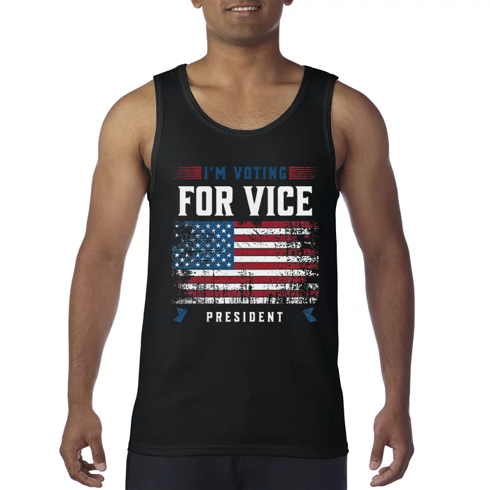 Voting For Vice President Trump 2024 Humor Tank Top