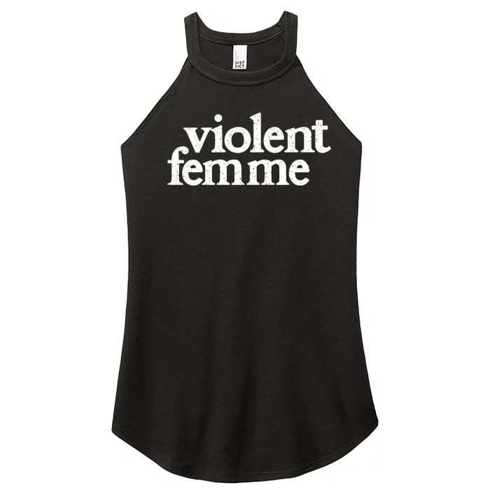 Violent Femme Women’s Perfect Tri Rocker Tank