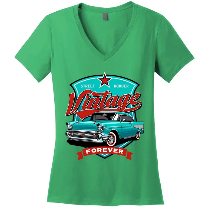 Vintage Forever Women's V-Neck T-Shirt