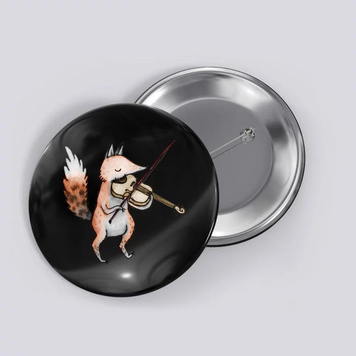 Violin Fox Button