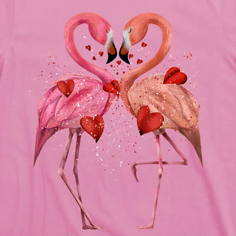 Valentine Flamingos T-Shirt