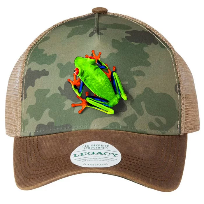 Vibrant Frog Legacy Tie Dye Trucker Hat