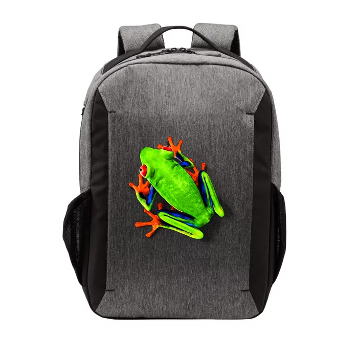 Vibrant Frog Vector Backpack