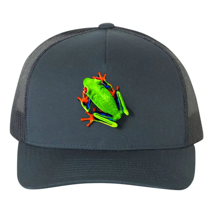 Vibrant Frog Yupoong Adult 5-Panel Trucker Hat