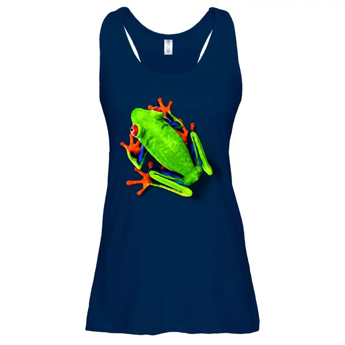 Vibrant Frog Ladies Essential Flowy Tank