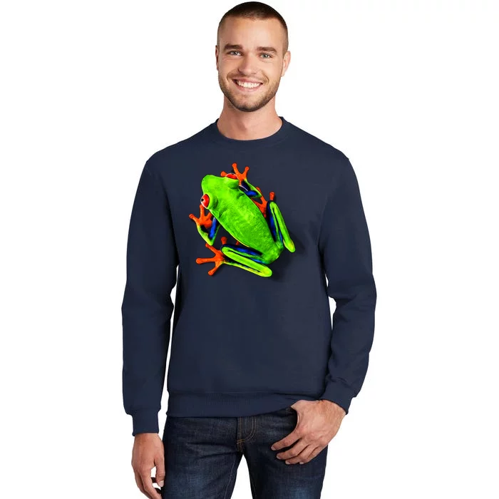 Vibrant Frog Tall Sweatshirt