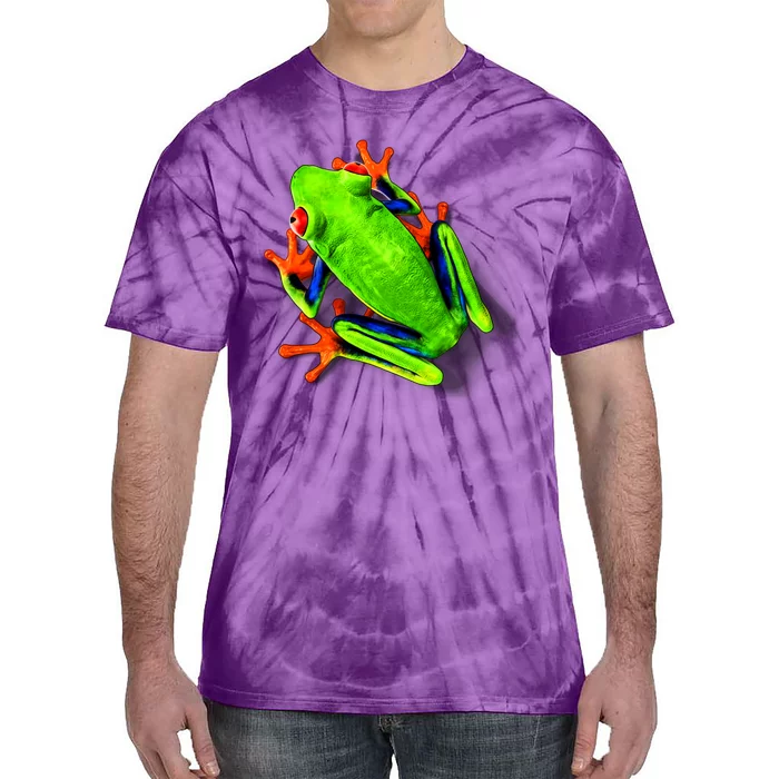 Vibrant Frog Tie-Dye T-Shirt