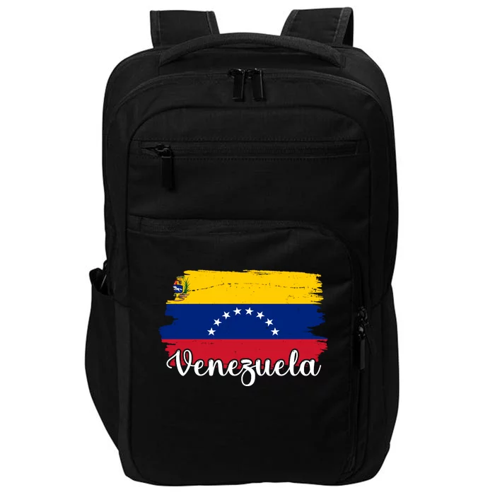 Venezuela Flag Impact Tech Backpack