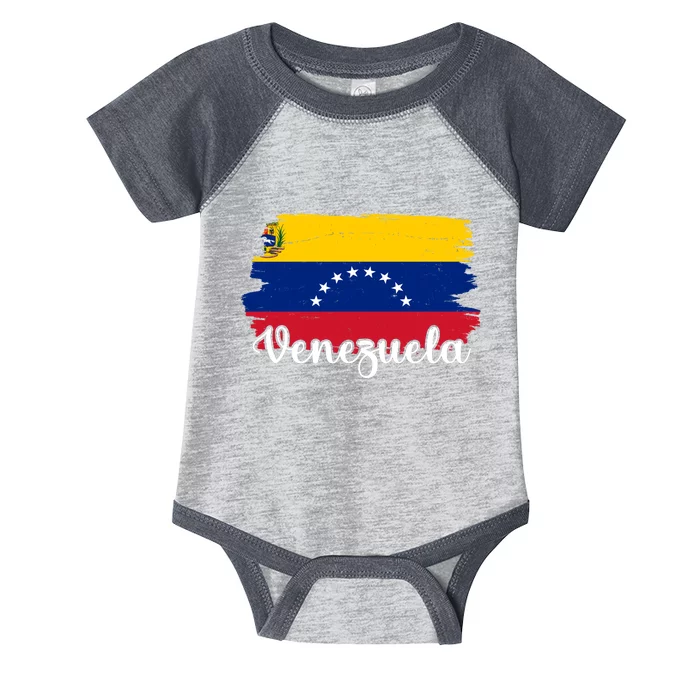 Venezuela Flag Infant Baby Jersey Bodysuit