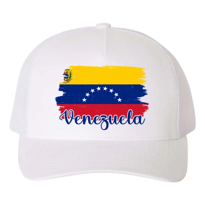 Venezuela Flag Yupoong Adult 5-Panel Trucker Hat