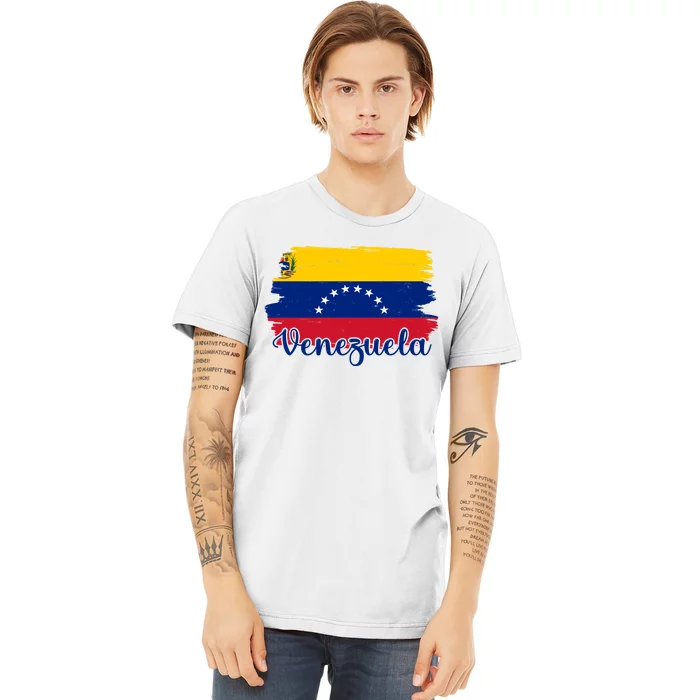 Venezuela Flag Premium T-Shirt