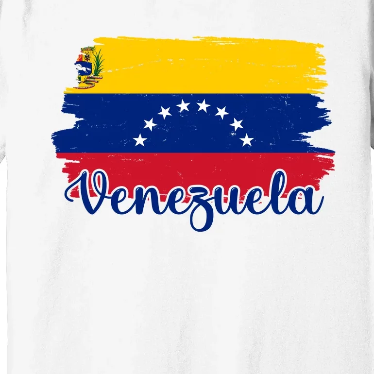 Venezuela Flag Premium T-Shirt