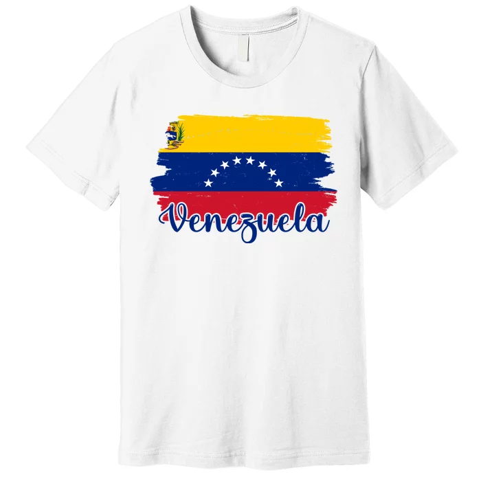 Venezuela Flag Premium T-Shirt