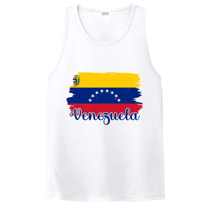 Venezuela Flag Performance Tank