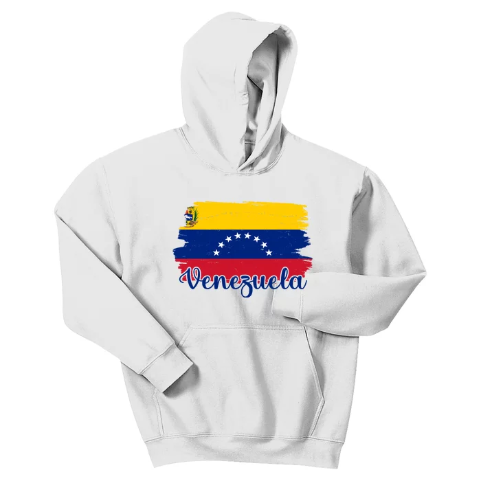 Venezuela Flag Kids Hoodie