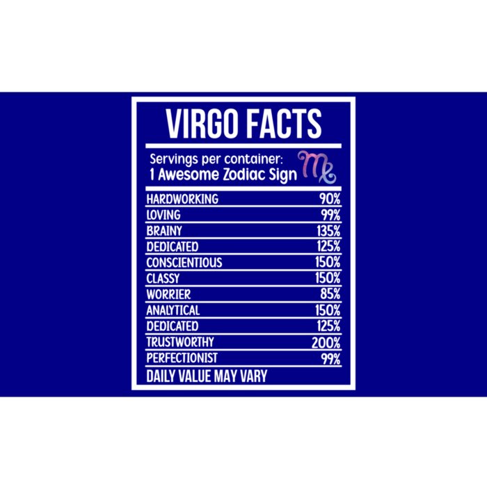 Virgo Facts Virgo Zodiac Sign Virgo Horoscope Cool Gift Bumper Sticker