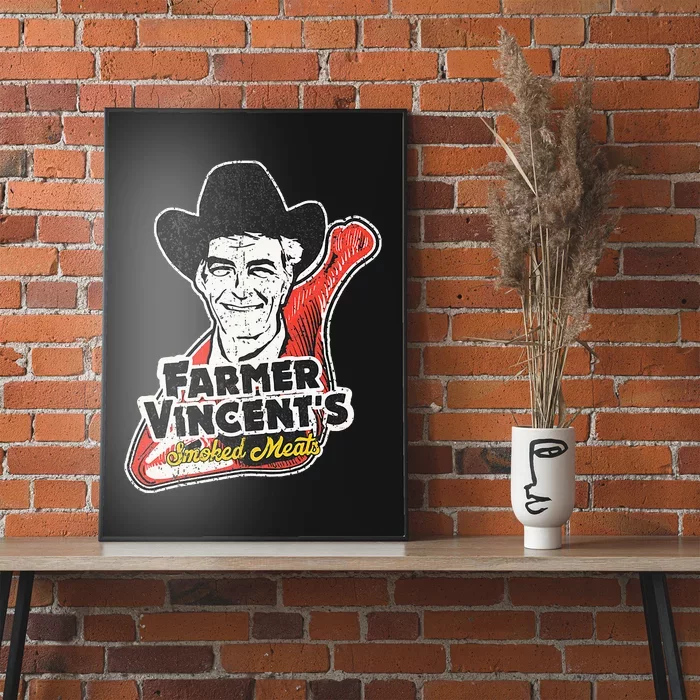 Vintage Farmer VincentS Smoked Meat Motel Hell Fan Art Poster