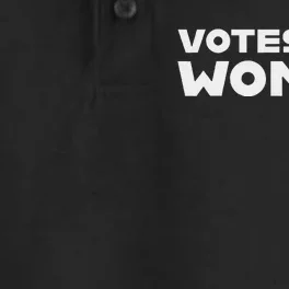 Votes For Women Feminist History And Equality Dry Zone Grid Performance Polo