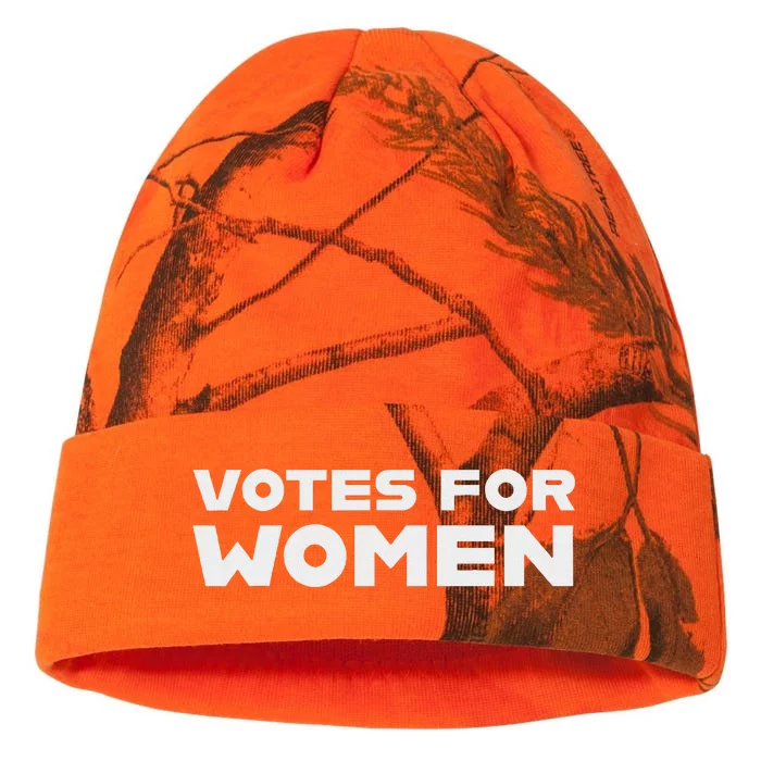 Votes For Women Feminist History And Equality Kati - 12in Camo Beanie