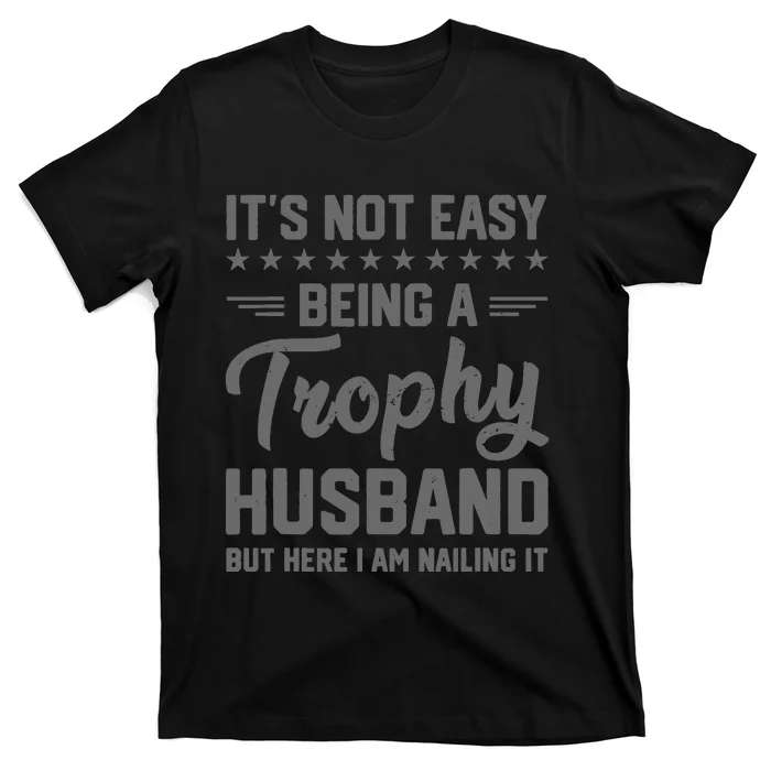 Vintage Funny Wedding Anniversary Design For Husbands T-Shirt