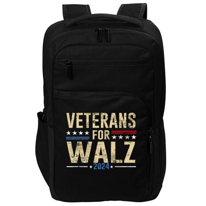 Veterans For Walz 2024 Election Impact Tech Backpack