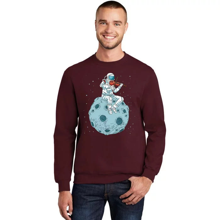 Violin Fiddle Women Violin Gift Men Viola Tall Sweatshirt