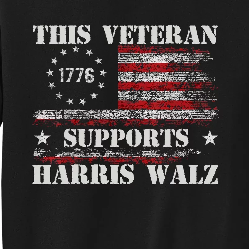 Veterans For Walz 2024 Election Sweatshirt