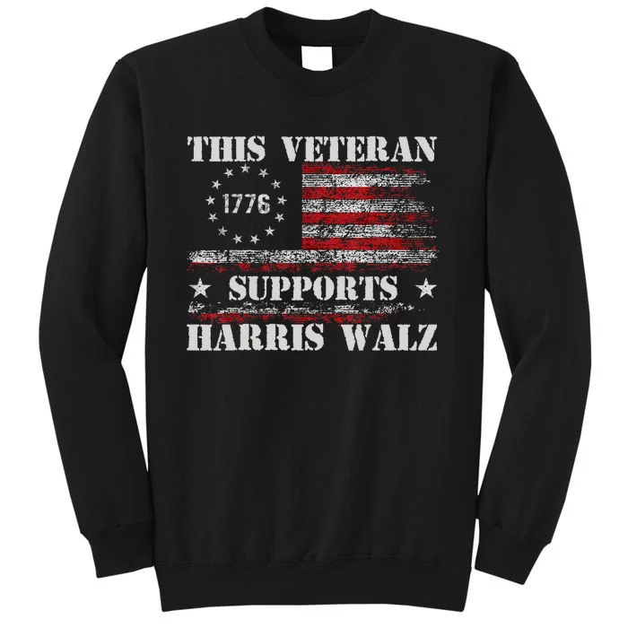 Veterans For Walz 2024 Election Sweatshirt