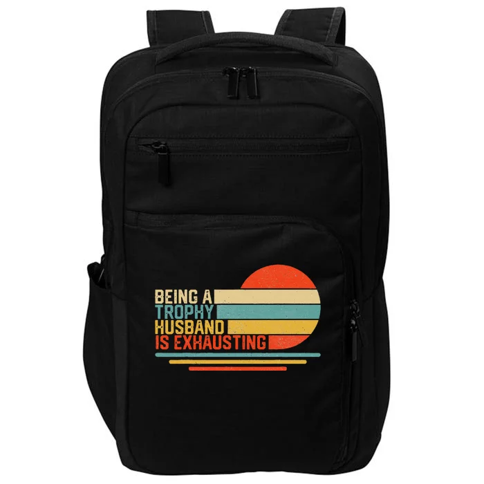 Vintage Funny Wedding Anniversary Impact Tech Backpack