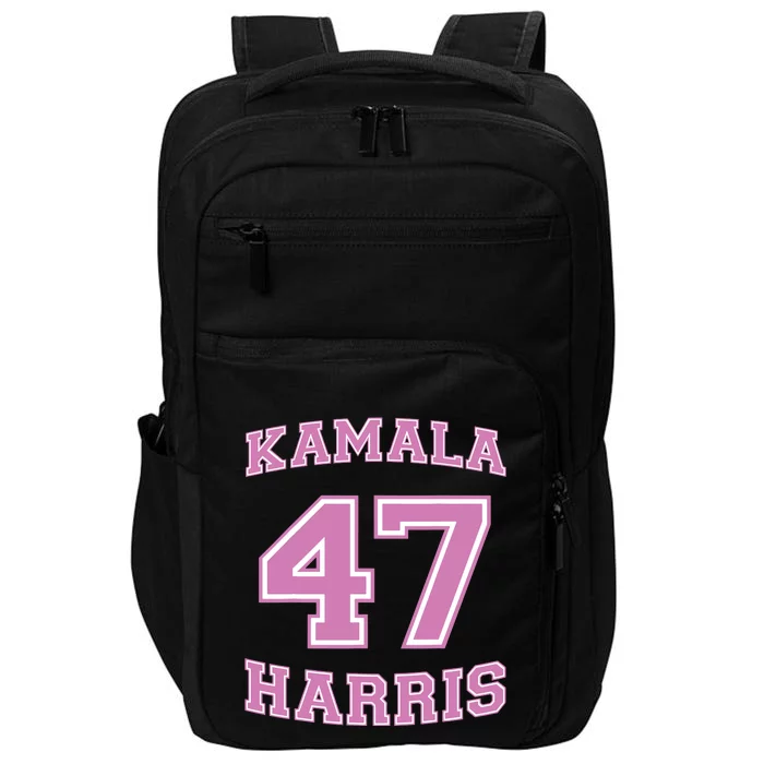 Varsity First Woman President Harris 2024 Kamala Harris 47 Impact Tech Backpack