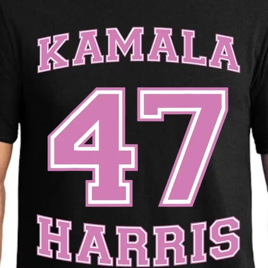 Varsity First Woman President Harris 2024 Kamala Harris 47 Pajama Set