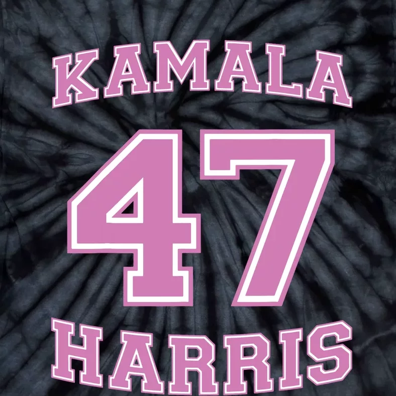 Varsity First Woman President Harris 2024 Kamala Harris 47 Tie-Dye T-Shirt