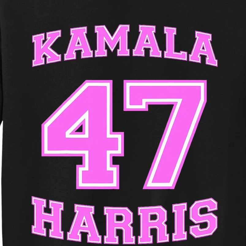 Varsity First Woman President Harris 2024 Kamala Harris 47 Sweatshirt