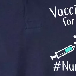 Vaccinated For You #NurseLife Softstyle Adult Sport Polo