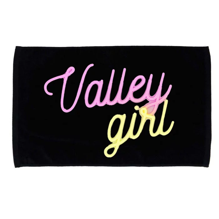 Valley Girl 80s Throwback Funny Girl Microfiber Hand Towel