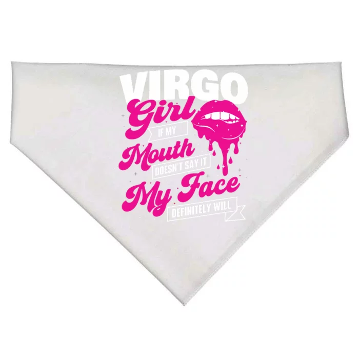 Virgo Girl Astrology Horoscope Symbol Zodiac Sign USA-Made Doggie Bandana