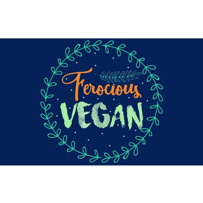 Vegan Gifts Apparel Ferocious Vegan Life Stuff Bumper Sticker