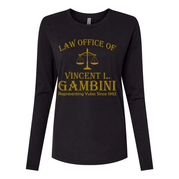 Vincent Gambini Attorney At Law Womens Cotton Relaxed Long Sleeve T-Shirt