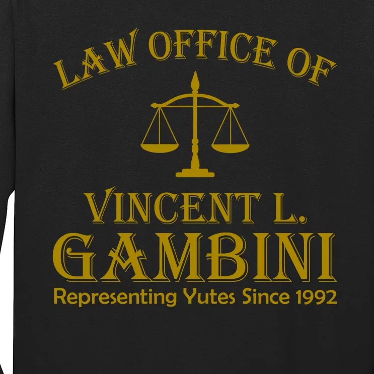 Vincent Gambini Attorney At Law Long Sleeve Shirt