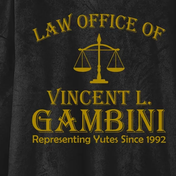 Vincent Gambini Attorney At Law Hooded Wearable Blanket