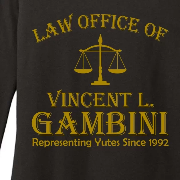 Vincent Gambini Attorney At Law Womens CVC Long Sleeve Shirt