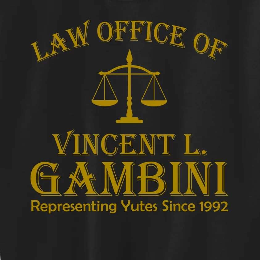 Vincent Gambini Attorney At Law Kids Sweatshirt