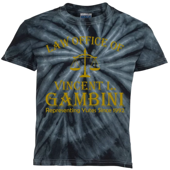 Vincent Gambini Attorney At Law Kids Tie-Dye T-Shirt