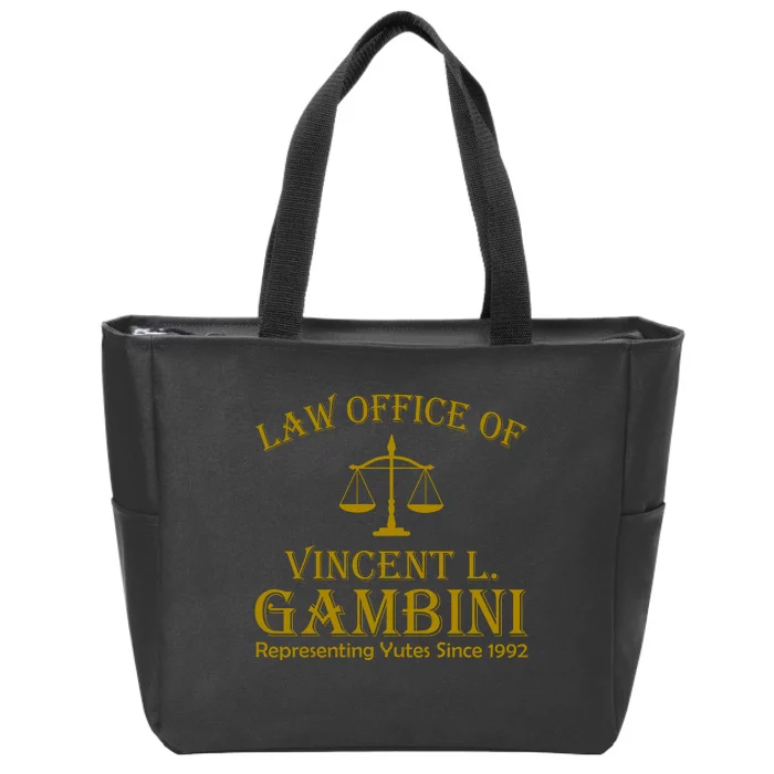 Vincent Gambini Attorney At Law Zip Tote Bag