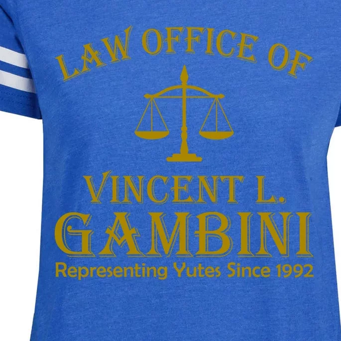 Vincent Gambini Attorney At Law Enza Ladies Jersey Football T-Shirt