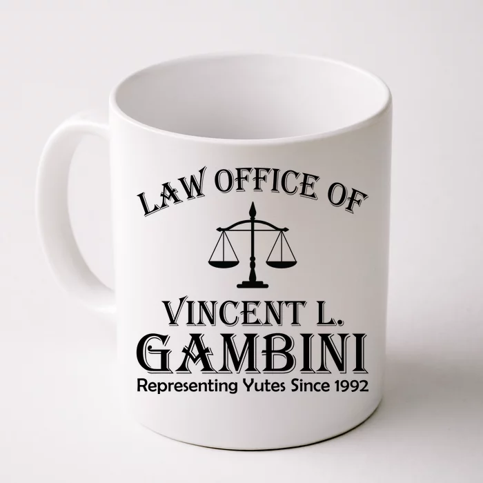 Vincent Gambini Attorney At Law Front & Back Coffee Mug