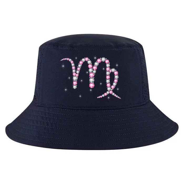 Virgo Gift Astrology Birthday Pink Diamond Funny Gift Cool Comfort Performance Bucket Hat