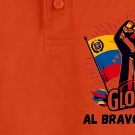 Venezuela Gloria Al Bravo Venezuelan People 2024 Dry Zone Grid Performance Polo